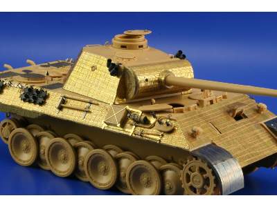 Zimmerit Panther Ausf. D 1/35 - Icm - image 4