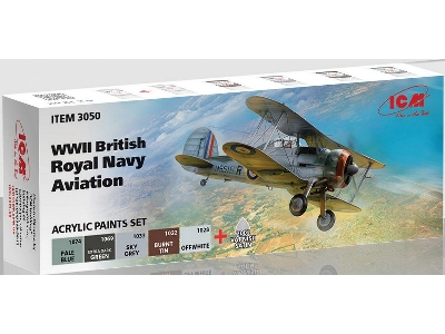 Acrylic Paints Set For WWII British Royal Navy Aviation - image 1