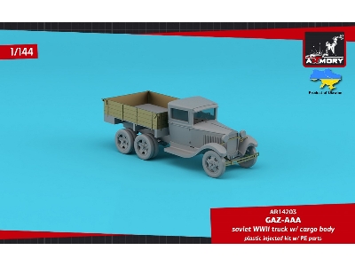 Gaz-aaa Soviet Wwii Truck With Cargo Body - image 2