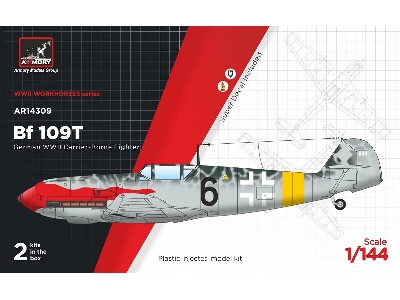 Messerschmitt Bf 109t 'flugzeugtrager Jager' - German Wwii Carrier-borne Fighter - image 1