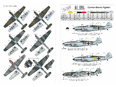 Messerschmitt Bf 109t 'flugzeugtrager Jager' - German Wwii Carrier-borne Fighter - image 6