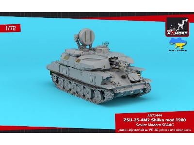 Zsu-23-4m/M3/M2 Shilka, Soviet Spaag, 3-in-1 Kit - image 7