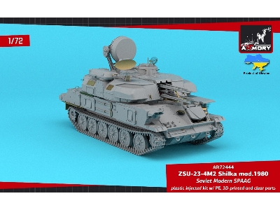 Zsu-23-4m/M3/M2 Shilka, Soviet Spaag, 3-in-1 Kit - image 11