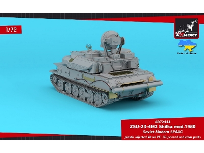 Zsu-23-4m/M3/M2 Shilka, Soviet Spaag, 3-in-1 Kit - image 13