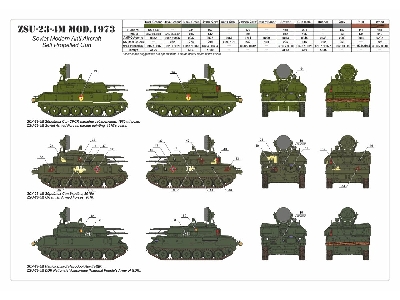 Zsu-23-4m/M3/M2 Shilka, Soviet Spaag, 3-in-1 Kit - image 15