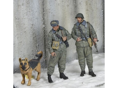 East German Border Troops With Dog, Winter 1970-80's - image 2