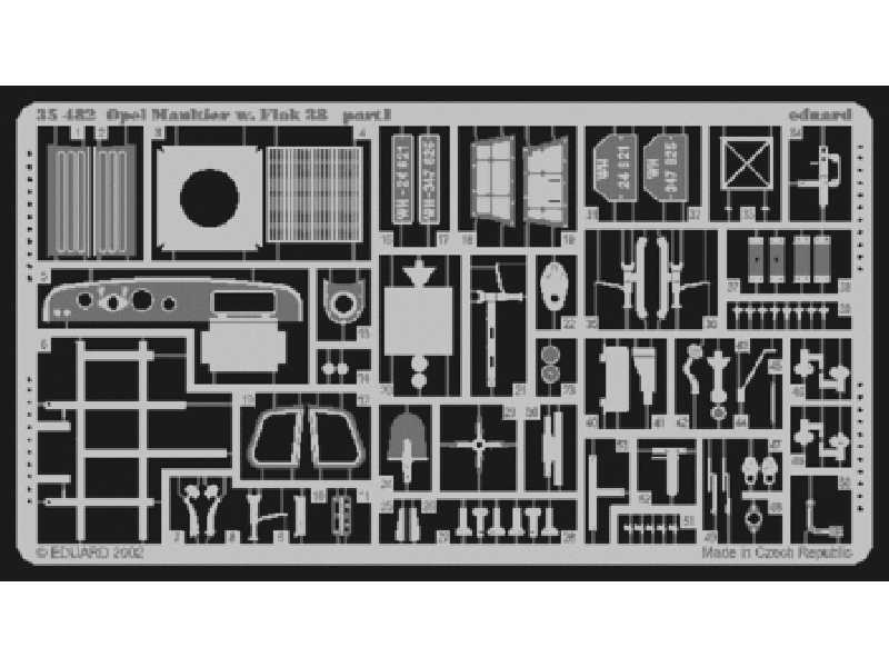 Zimmerit Sd. Kfz.163 StuG. IV 1/35 - Tamiya - image 1