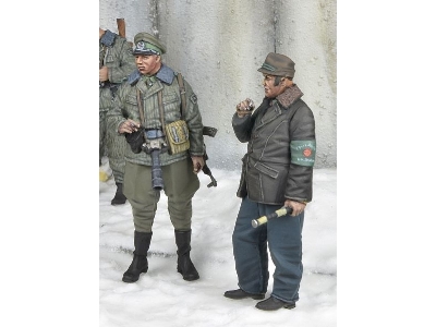 East German Border Troops Officer And Civilian Volunteer, Winter 1970-80's - image 4