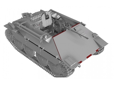 German Bergepanzer Hetzer With 2cm Flak Late - Standard Edition - image 3