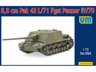 8,8 Cm Pak 43 L/71 Fgst Panzer Iv/70 - image 1