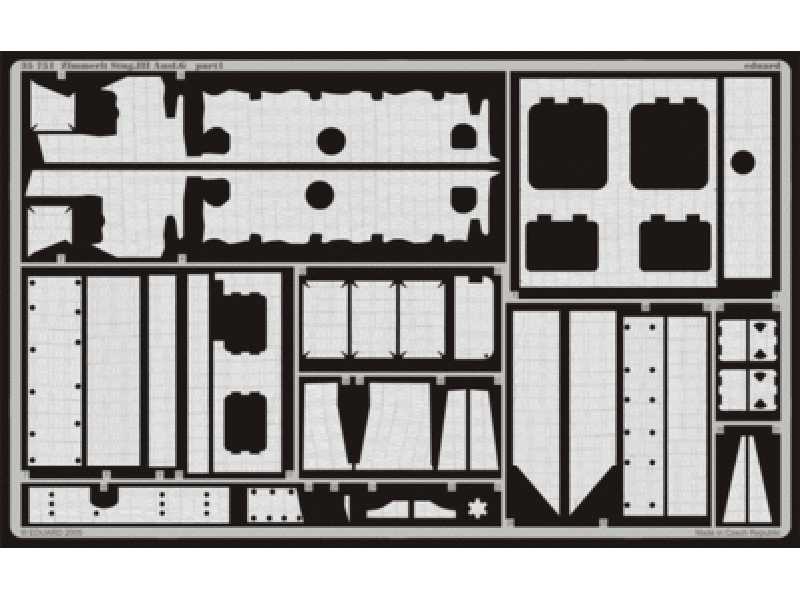 Zimmerit StuG. III Ausf. G 1/35 - Dragon - image 1