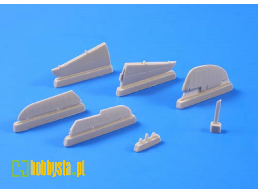 P-39D-Q Airacobra  Control Surfaces set 1/48 for Hasegawa kit - image 1