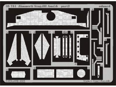 Zimmerit StuG. III Ausf. G 1/35 - Dragon - image 3