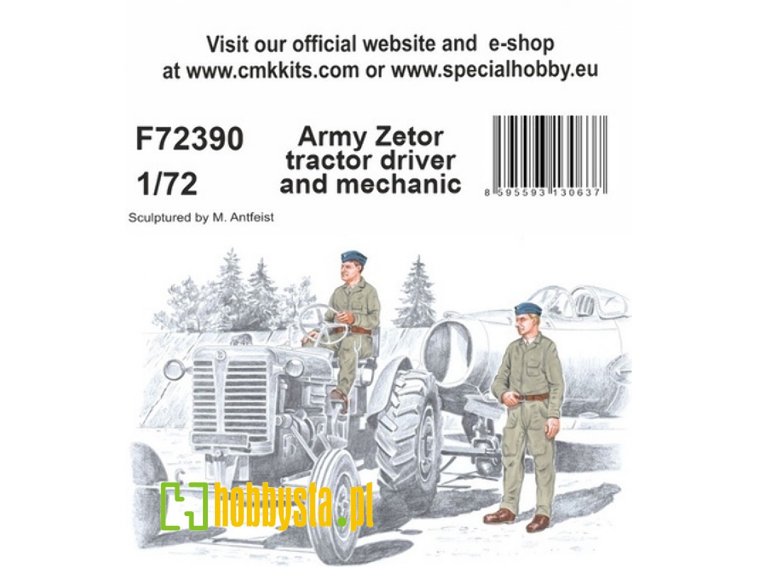 Army Zetor Tractor Driver And Mechanic - image 1