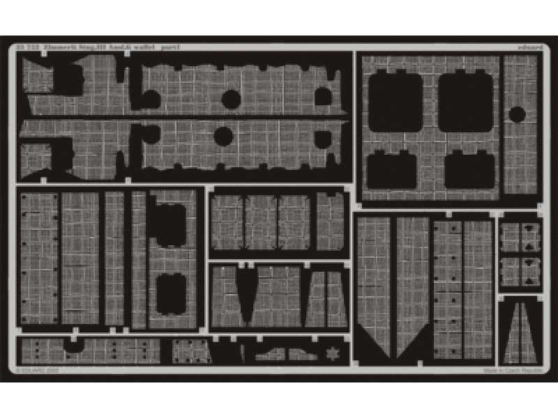 Zimmerit StuG. III Ausf. G waffel 1/35 - Dragon - image 1