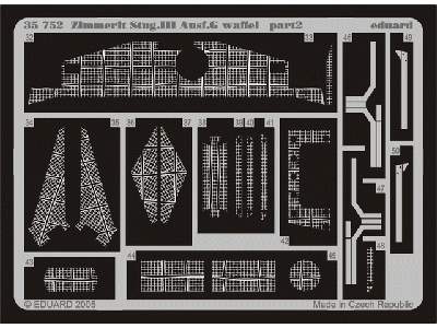 Zimmerit StuG. III Ausf. G waffel 1/35 - Dragon - image 3