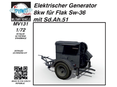 Elektrischer Generator 8kw Fur Flak Sw-36 Mit Sd.Ah.51 - image 1