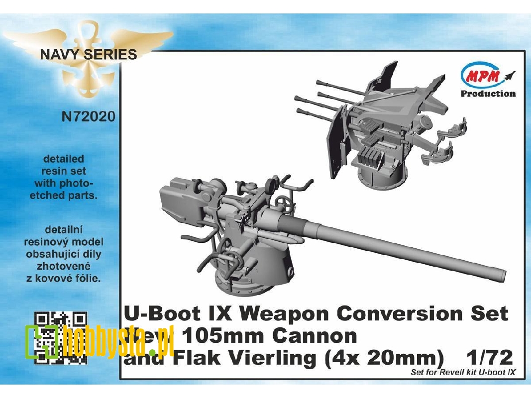 U-Boot IX Weapon Conversion set for REV detail set - image 1