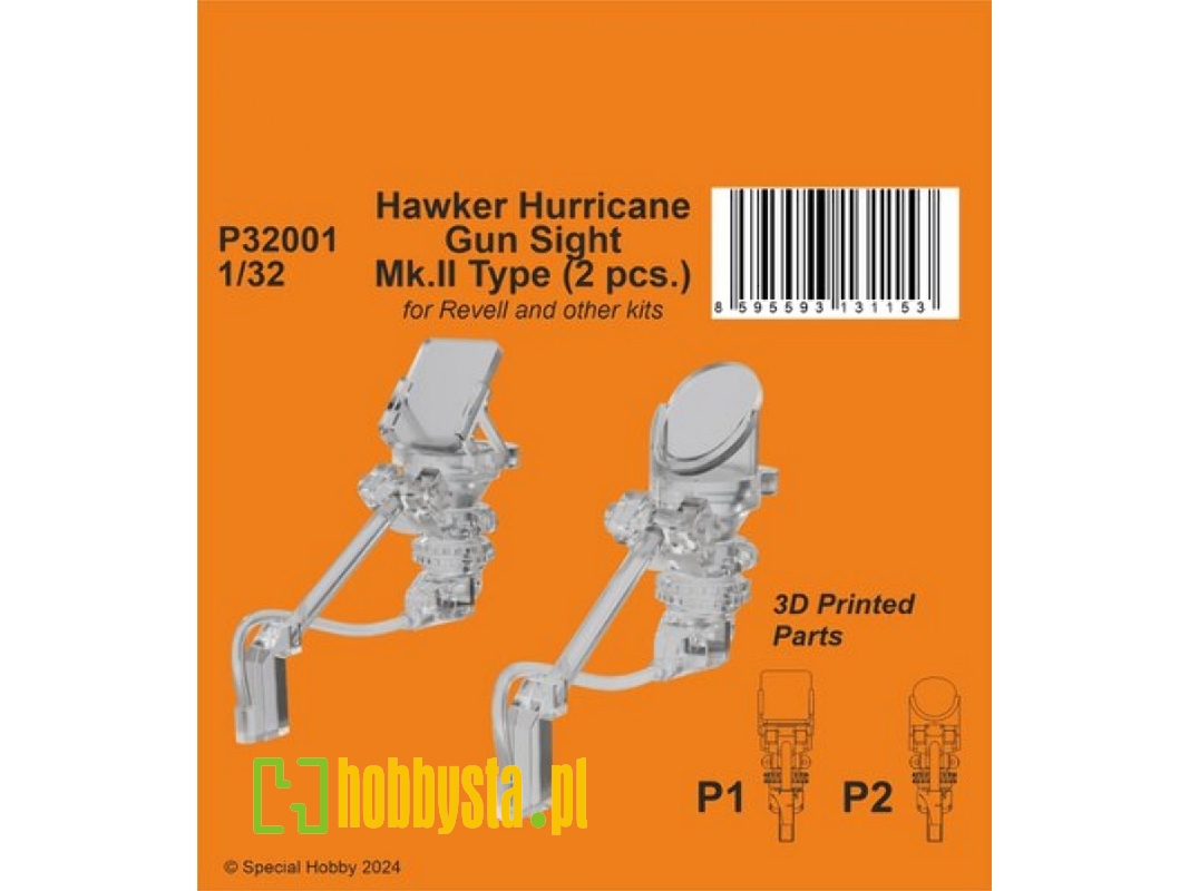 Hawker Hurricane Gun Sight Mk.Ii Type (2pcs) - image 1