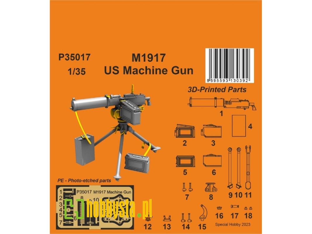 M1917 Us Machine Gun - image 1