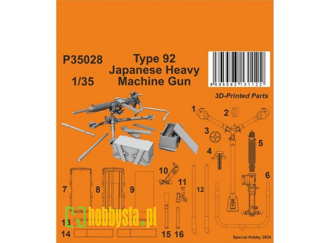 Type 92 Japanese Heavy Machine Gun - image 1