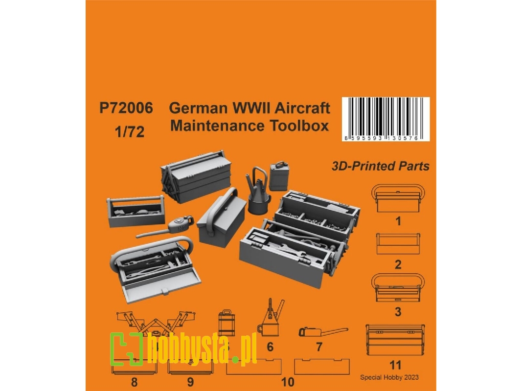 German Wwii Aircraft Maintenance Toolbox - image 1