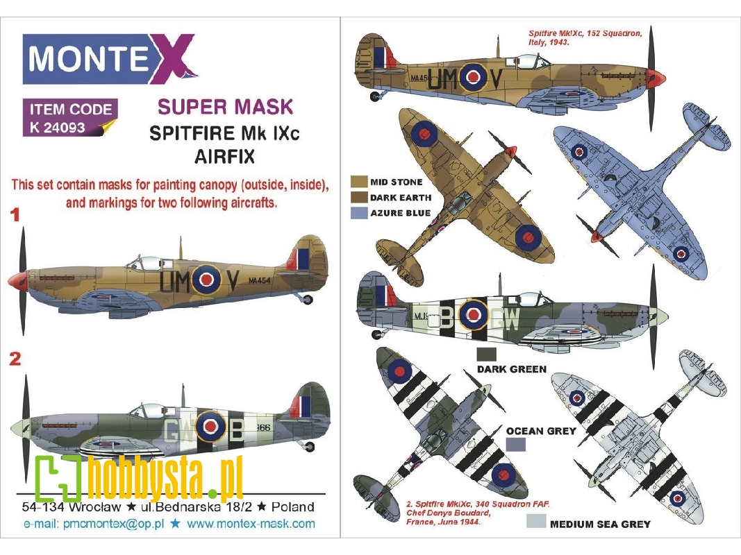 Spitfire Mk Ixc Airfix - image 1