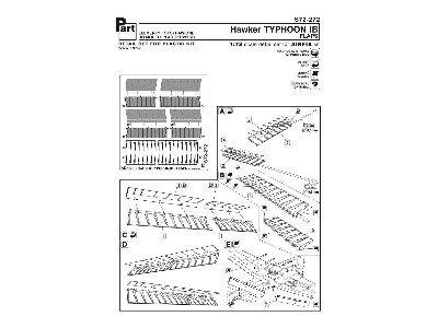 Hawker Typhoon Ib Flaps (For Airfix 02041) - image 4