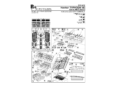 Hawker Typhoon Ib Guns And Ammo Bays (For Airfix 02041) - image 4