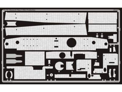 Zimmerit Tiger I Mid.  Production 1/35 - Tamiya - image 1