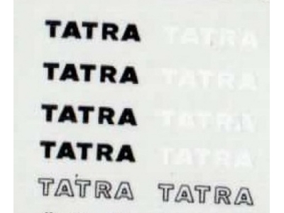 T-815 Tatra Logo Decals - image 1