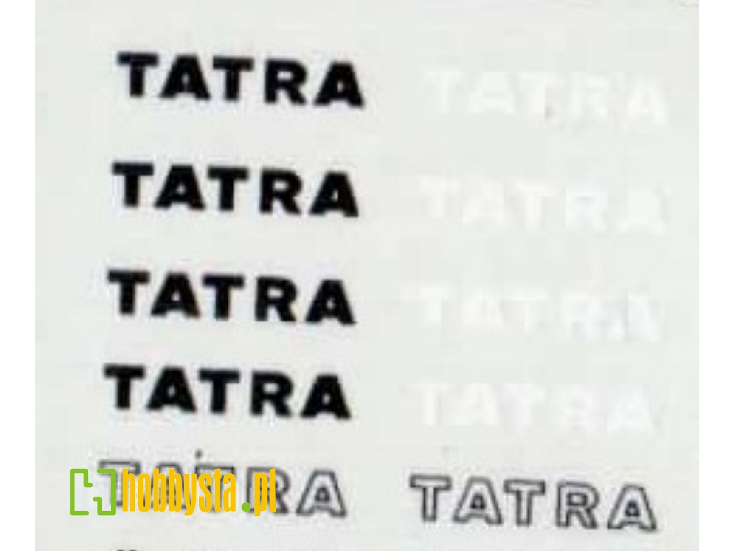 T-815 Tatra Logo Decals - image 1