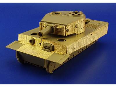 Zimmerit Tiger I Mid.  Production 1/35 - Tamiya - image 5