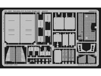 Zimmerit Tiger I/ SS Ab.101 1/35 - Tamiya - image 1