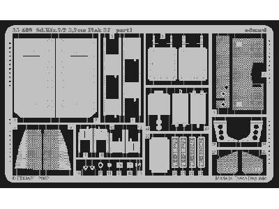 Zimmerit Tiger I/ SS Ab.101 1/35 - Tamiya - image 2