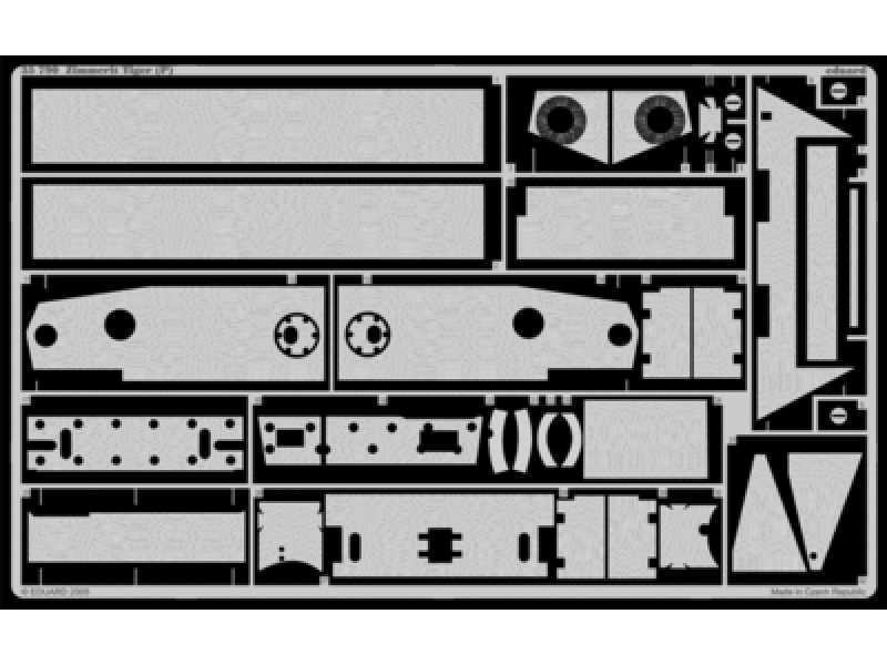 Zimmerit Tiger (P) 1/35 - Dragon - image 1
