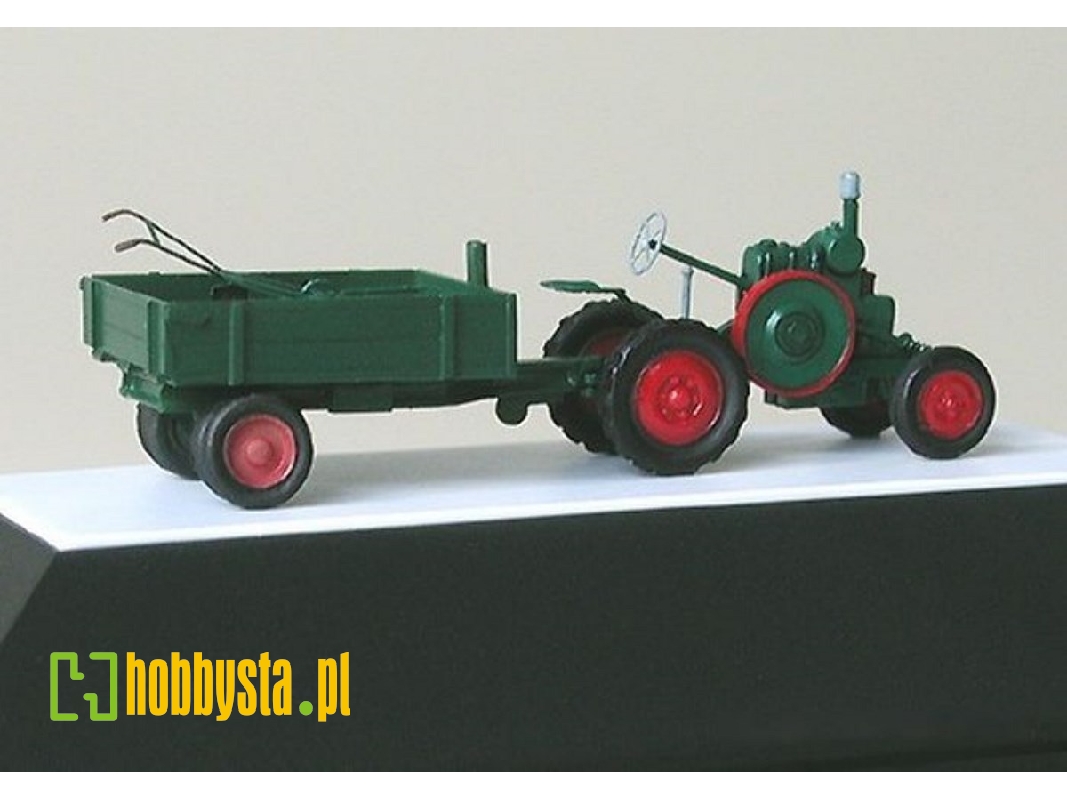 Tractor Svoboda With Trailer - image 1
