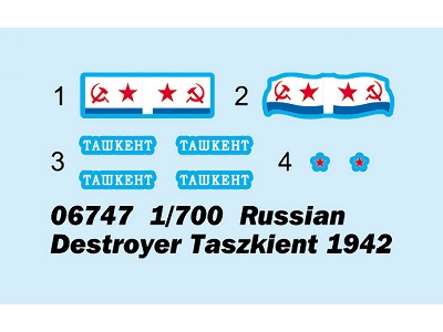 Russian Destroyer Taszkient 1942 - image 3