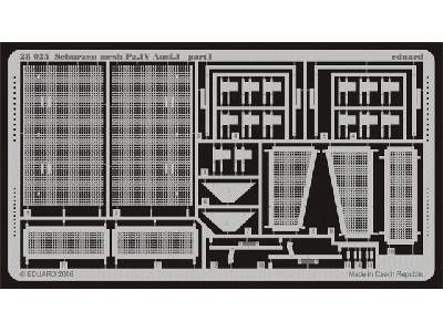 Schurzen mesh Pz. IV Ausf. J 1/48 - Tamiya - image 2