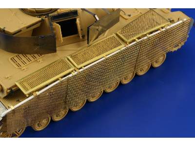 Schurzen mesh Pz. IV Ausf. J 1/48 - Tamiya - image 6