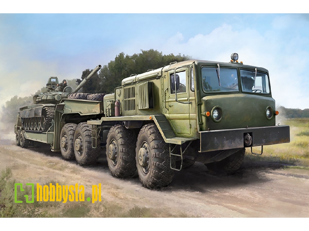 Maz-537g Late Production Type With Maz/chmzap-5247g Semitrailer - image 1