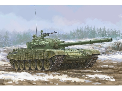 Soviet T-72 Ural With Kontakt-1 Reactive Armor - image 1