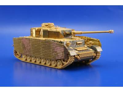 Schurzen Pz. IV Ausf. J Zimmerit 1/48 - Tamiya - image 9