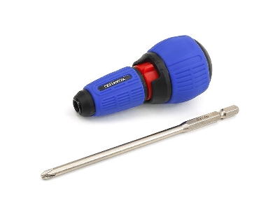 Ratcheting Screwdriver Pro W/(+) Bit/l - image 1