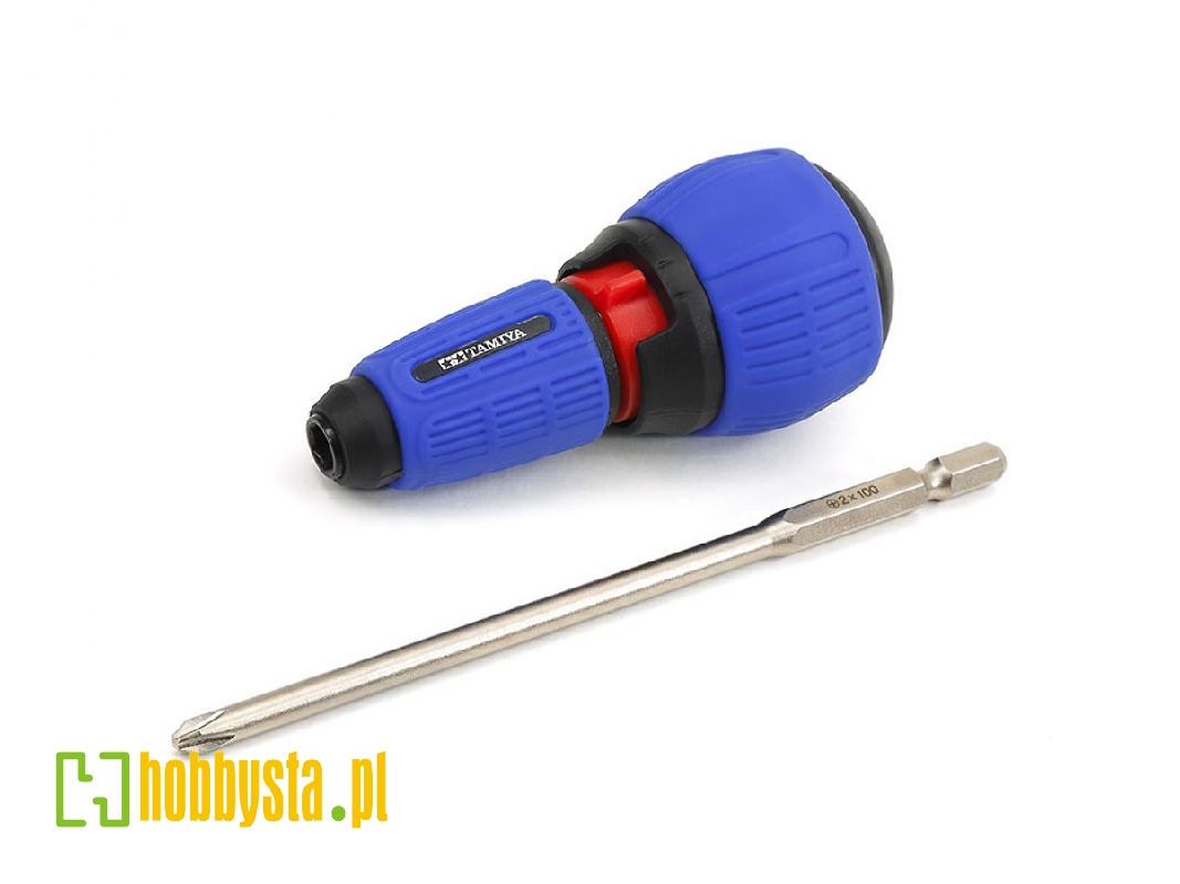 Ratcheting Screwdriver Pro W/(+) Bit/l - image 1