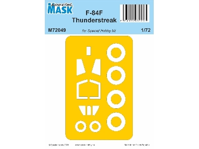 F-84f Thunderstreak Mask (For Special Hobby) - image 1