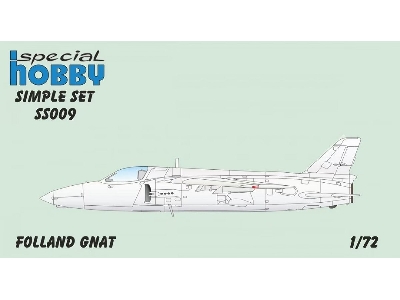 Folland Gnat - Simple Set - image 1