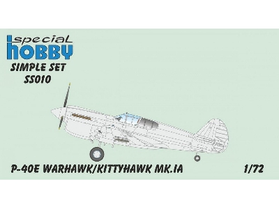 P-40e/Kittyhawk Mk.Ia - Simple Set - image 1