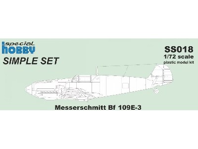Messerschmitt Bf 109 E-3 - Simple Set - image 1