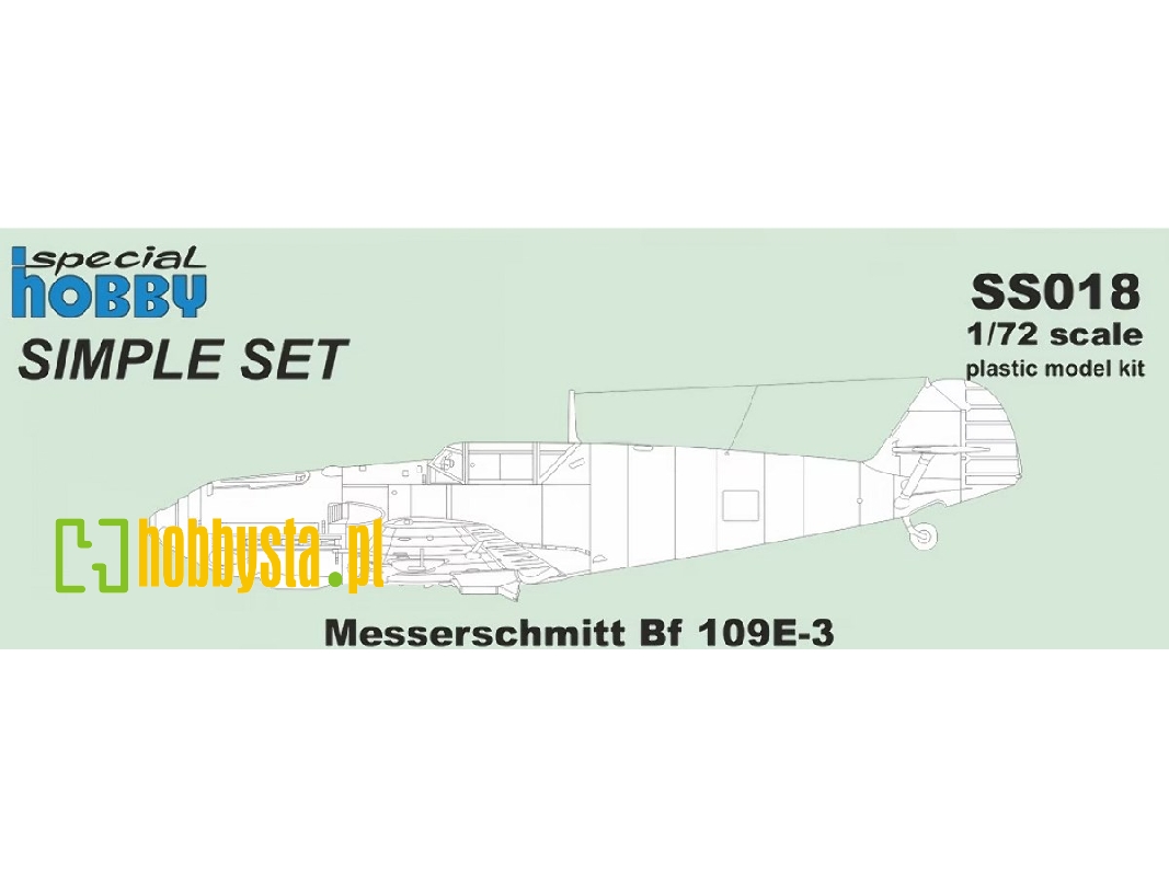 Messerschmitt Bf 109 E-3 - Simple Set - image 1